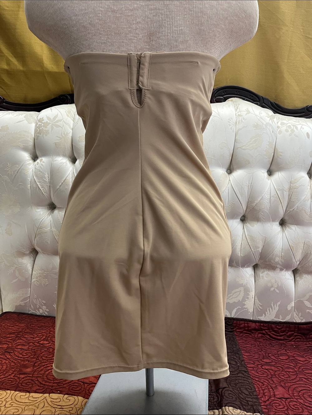 Flexees Nude Strapless Slip Chemise - Picture 2 of 5